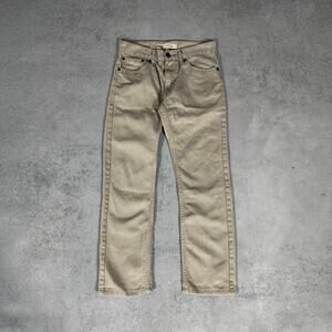 Levi’s 511 Slim Boys Jeans Khaki - Size: 16 Reg